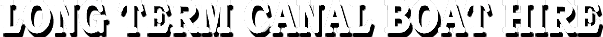 Long Term Canal Boat Hire Logo